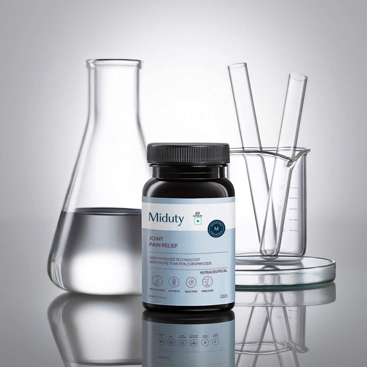Miduty by Palak Notes Joint Pain Relief Capsules - Swadesiicart