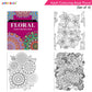 Jolly Kids Adult Colouring Books Set of 4|Adults Colouring Book: Stress Relieving Designs Floral, Animals, Birds & Motivational Quotes Colouring Books - Swadesiicart