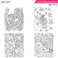 Jolly Kids Adult Colouring Books Set of 4|Adults Colouring Book: Stress Relieving Designs Floral, Animals, Birds & Motivational Quotes Colouring Books - Swadesiicart