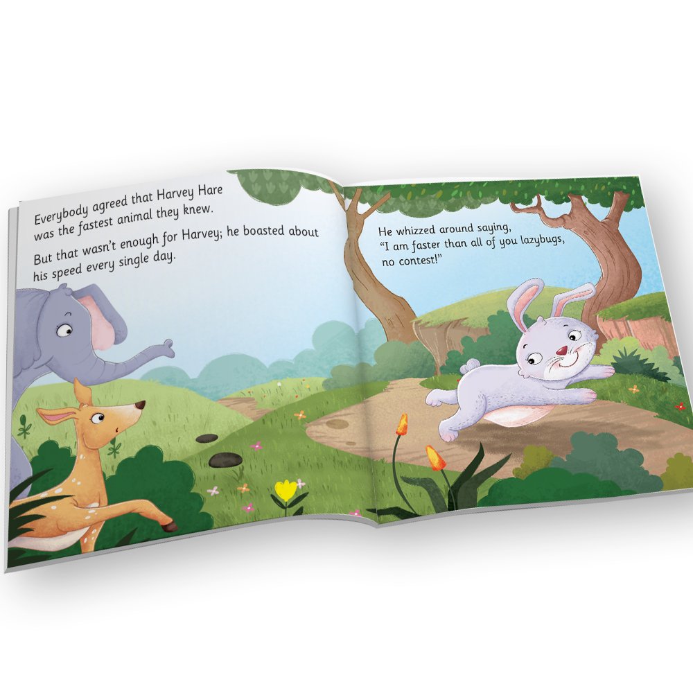 Jolly Kids Aesop’s Fables English Short Stories Book 1 Set of 4 for Little Children| Ages 3 – 6 Years| Moral Stories - Swadesiicart