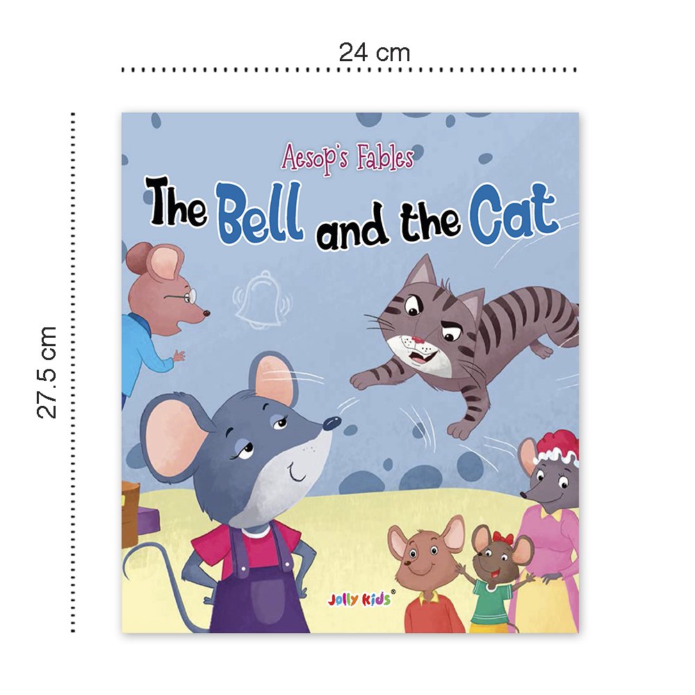 Jolly Kids Aesop’s Fables English Short Stories Book 2 Set of 4 for Little Children| Ages 3 – 6 Years| Moral Stories - Swadesiicart