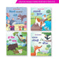 Jolly Kids Aesop's Fables Hindi Stories Books A| Engaging and Educational Set of 4 For Kids Ages 3-8 Years| Isap Ki Kahaniyan - Swadesiicart