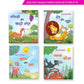Jolly Kids Aesop's Fables Hindi Stories Books B Set of 4 For Kids Ages 3-8 Years| Isap Ki Kahaniyan - Swadesiicart