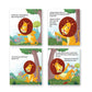 Jolly Kids Aesop's Fables Hindi Stories Books B Set of 4 For Kids Ages 3-8 Years| Isap Ki Kahaniyan - Swadesiicart