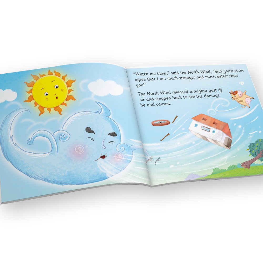 Jolly Kids Aesop's Fables Stories Books A Set of 6| Bedtime Moral Stories For Kids Ages 3-6 Years - Swadesiicart