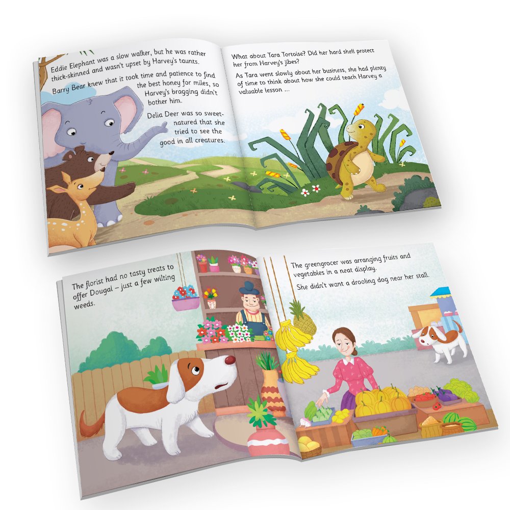 Jolly Kids Aesop's Fables Stories Books Set of 12 for Kids Ages 3-6 Years| Bedtime Moral Stories - Swadesiicart