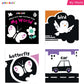 Jolly Kids Baby's First High Contrast Board Books (Set of 4)| Black and White Board Books For Kids Ages 0 - 3 Years - Swadesiicart