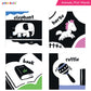 Jolly Kids Baby's First High Contrast Board Books (Set of 4)| Black and White Board Books For Kids Ages 0 - 3 Years - Swadesiicart