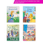 Jolly Kids Beautifully Illustrated Fairy Tales Books B Set of 4 For Kids Ages 3-8 Years| Magical Gift Stories Book - Swadesiicart