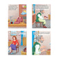 Jolly Kids Beautifully Illustrated Fairy Tales Books B Set of 4 For Kids Ages 3-8 Years| Magical Gift Stories Book - Swadesiicart
