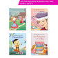 Jolly Kids Beautifully Illustrated Fairy Tales Books C Set of 4 Combo Storytelling Books For Kids Ages 3-8 Years - Swadesiicart