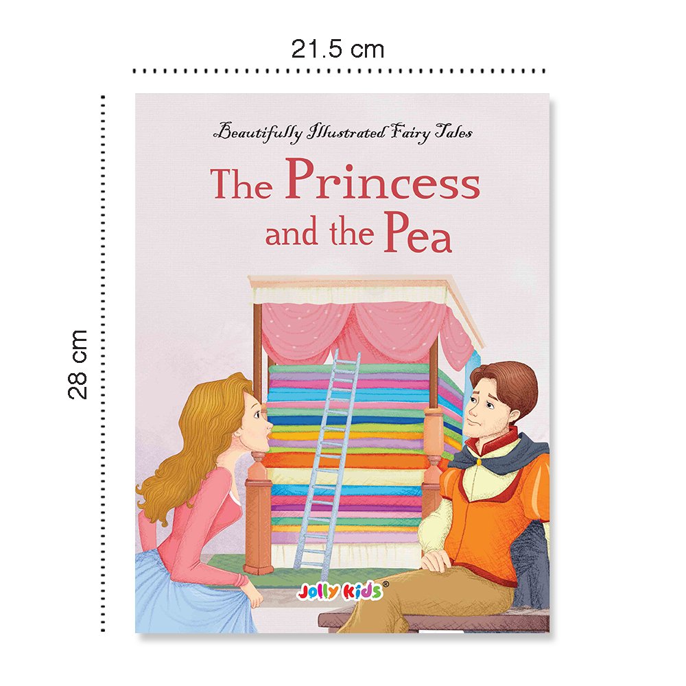 Jolly Kids Beautifully Illustrated Fairy Tales Books C Set of 4 Combo Storytelling Books For Kids Ages 3-8 Years - Swadesiicart