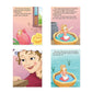 Jolly Kids Beautifully Illustrated Fairy Tales Books C Set of 4 Combo Storytelling Books For Kids Ages 3-8 Years - Swadesiicart