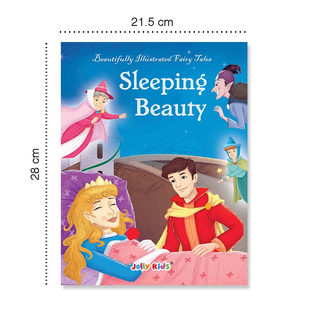 Jolly Kids Beautifully Illustrated Fairy Tales Books E Set of 8 Combo Storytelling Books For Kids Ages 3-8 Years - Swadesiicart