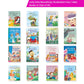Jolly Kids Beautifully Illustrated Fairy Tales Books G Set of 16 For Kids Ages 3-8 Years| Combo Storytelling Books - Swadesiicart