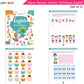 Jolly Kids Clever Beaver Ages 5-6 Years Fun Learning Activities Workbooks Set of 4| English-Maths-EVS-Good Habit-Logical Reasoning - Swadesiicart