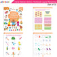 Jolly Kids Clever Beaver Ages 5-6 Years Fun Learning Activities Workbooks Set of 4| English-Maths-EVS-Good Habit-Logical Reasoning - Swadesiicart