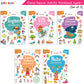 Jolly Kids Clever Beaver Ages 6-7 Years Fun Learning Activities Workbooks Set of 4| English-Maths-EVS-Good Habit-Logical Reasoning - Swadesiicart