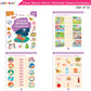 Jolly Kids Clever Beaver Ages 6-7 Years Fun Learning Activities Workbooks Set of 4| English-Maths-EVS-Good Habit-Logical Reasoning - Swadesiicart
