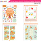 Jolly Kids Clever Beaver Ages 6-7 Years Fun Learning Activities Workbooks Set of 4| English-Maths-EVS-Good Habit-Logical Reasoning - Swadesiicart