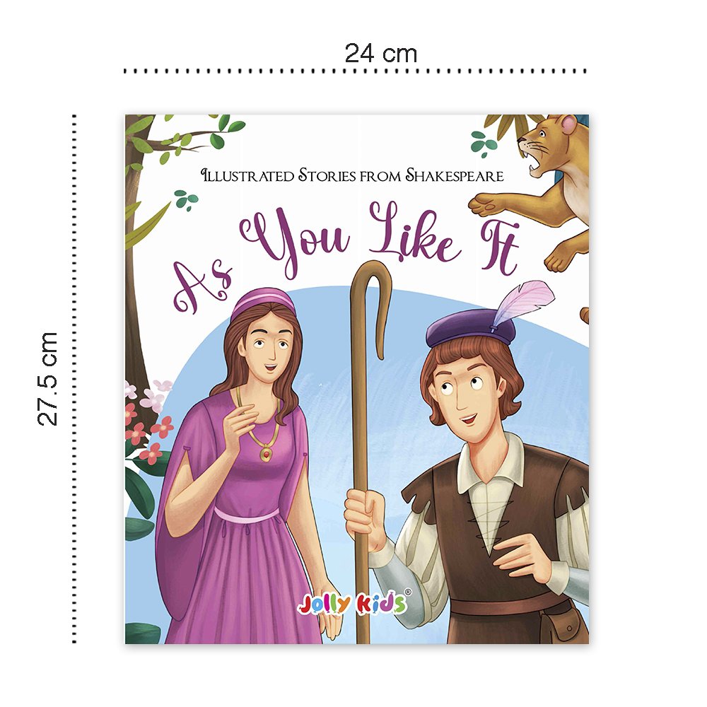 Shakespeare for Young Minds: Jolly Kids' Illustrated Stories D Combo Set of 6 Ages 6-12 Years - Swadesiicart