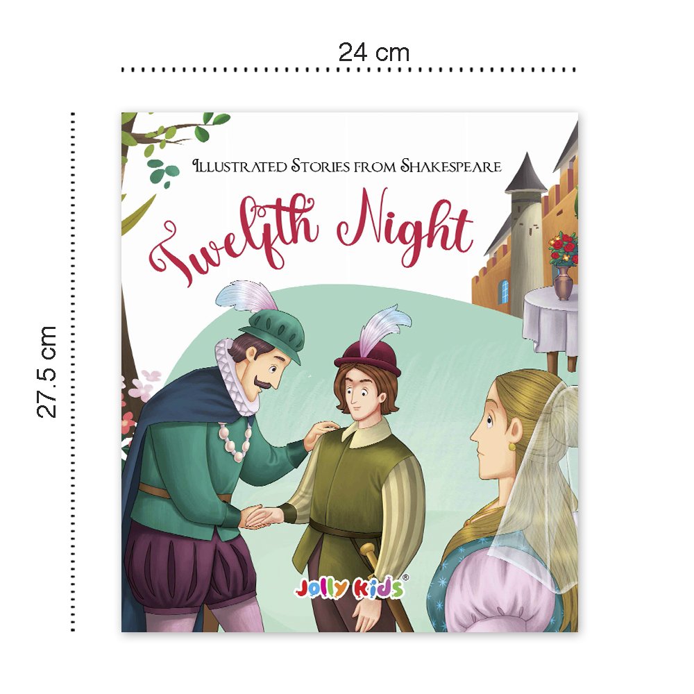 Shakespeare for Young Minds: Jolly Kids' Illustrated Stories Combo Set of 12 Ages 6-12 Years| Family Bonding through Classics Educational Literature - Swadesiicart