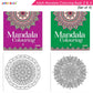 Jolly Kids Adults Mandala Colouring Books Set of 4| Ideal for Stree Relieving, Relaxing and Meditation Books for Teenagers - Swadesiicart