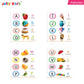 Jolly Kids My Big Board Books Set of 8 for Toddlers Ages 0-3 Years| Picture Learning Books - Swadesiicart