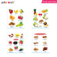 Jolly Kids My Big Board Books Set of 8 for Toddlers Ages 0-3 Years| Picture Learning Books - Swadesiicart