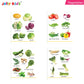 Jolly Kids My Big Board Books Set of 8 for Toddlers Ages 0-3 Years| Picture Learning Books - Swadesiicart