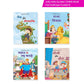 Jolly Kids Sundar Chitrit Pari Kathaye Pustak B Set of 4 For Kids Ages 3-8 Years| Ultimate Collection of Magical Fairy Tales in Hindi - Swadesiicart