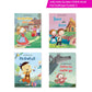 Jolly Kids Sundar Chitrit Pari Kathaye pustak C Set of 4 For Kids Ages 3-8 Years| Ultimate Collection of Magical Fairy Tales in Hindi - Swadesiicart