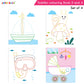 Jolly Kids Toddler Colouring Die-Cut Animals Shape Activity Books Set of 4 for Kids| Ages 1-6 Years - Swadesiicart