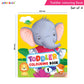 Jolly Kids Toddler Colouring Die-Cut Animals Shape Activity Books Set of 4 for Kids| Ages 1-6 Years - Swadesiicart