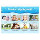 AHC Baby & Kids Cooling Gel Patch For Fever Colour changing Patch - 4 Pcs