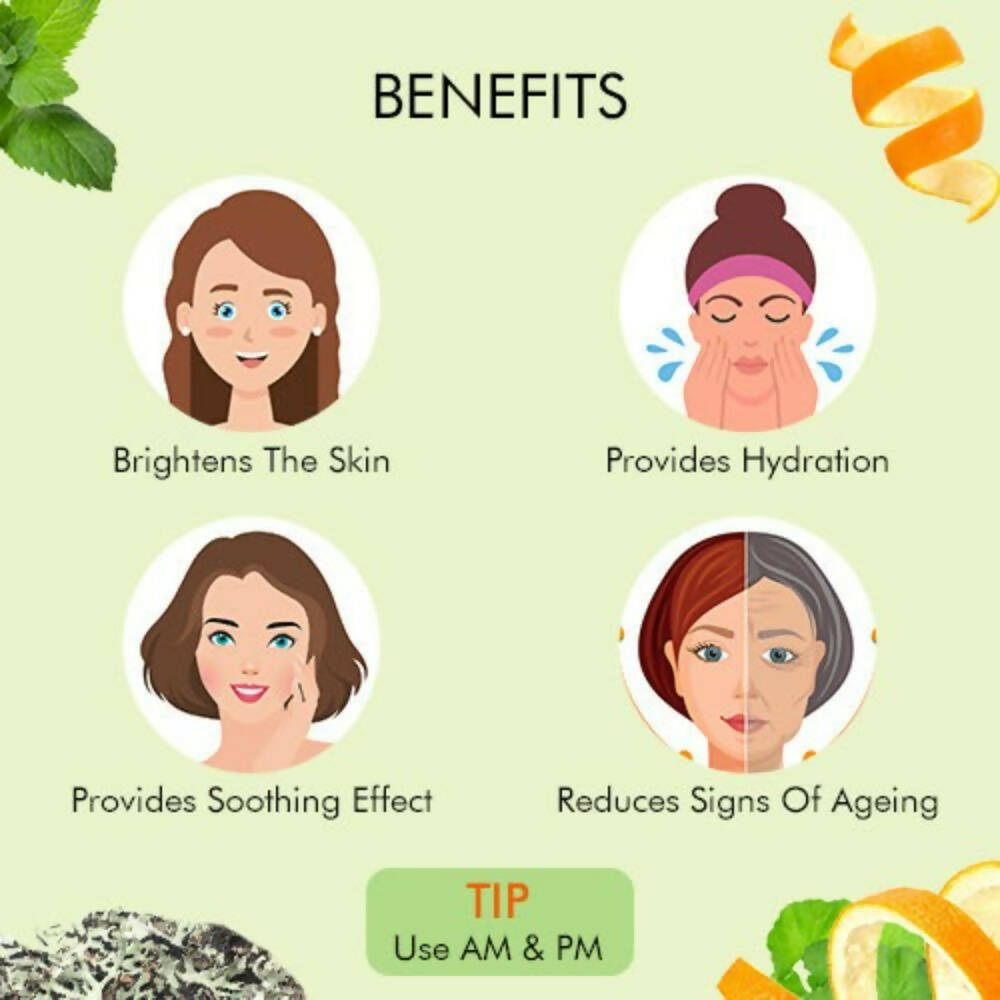 Tonymoly Green Vita C Glow Aura Cream - Korean Skincare | Swadesiicart
