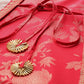 Ahalyaa Women's Traditional wear Ethnic Dress - Red | Swadesiicart