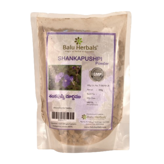 Balu Herbals Shankapushpi Powder - Balu Herbals