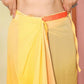 Yellow Georgette Pedding Color Printed Ready To Wear Saree - Aalaya | Swadesiicart