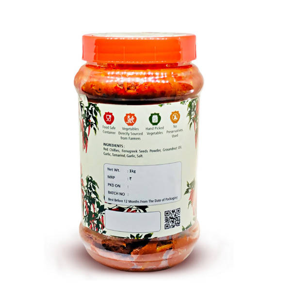 Granny's Pickles Red Chilli Pickle - Swadesiicart