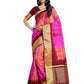 Mimosa Women's Banarasi Silk Multicolor Saree | Swadesiicart