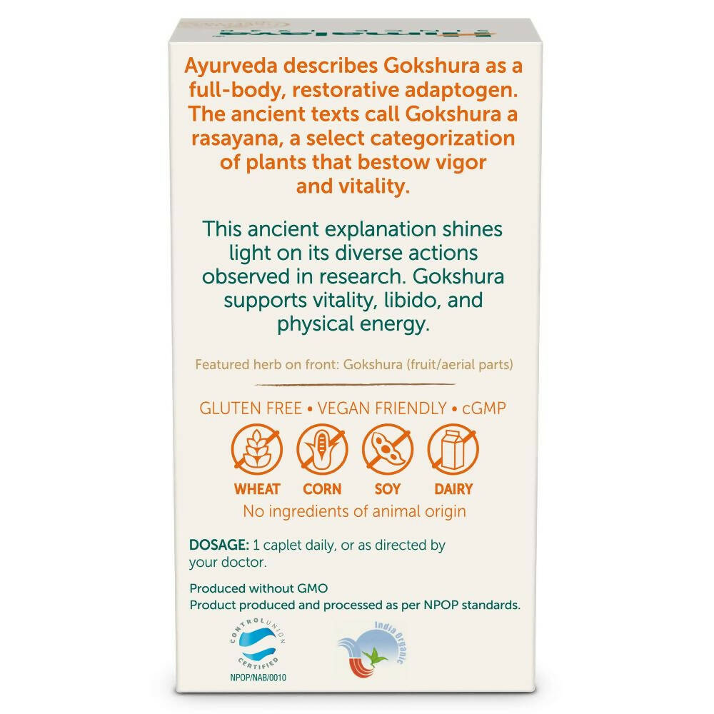Himalaya Herbals Organic Gokshura Caplets - Swadesiicart