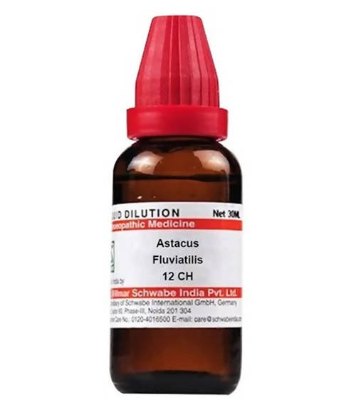 Dr. Willmar Schwabe India Astacus Fluviatilis Dilution | Swadesiicart