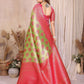 Aastha Fashion Pista Banarasi Tissue Silk Weaving Saree