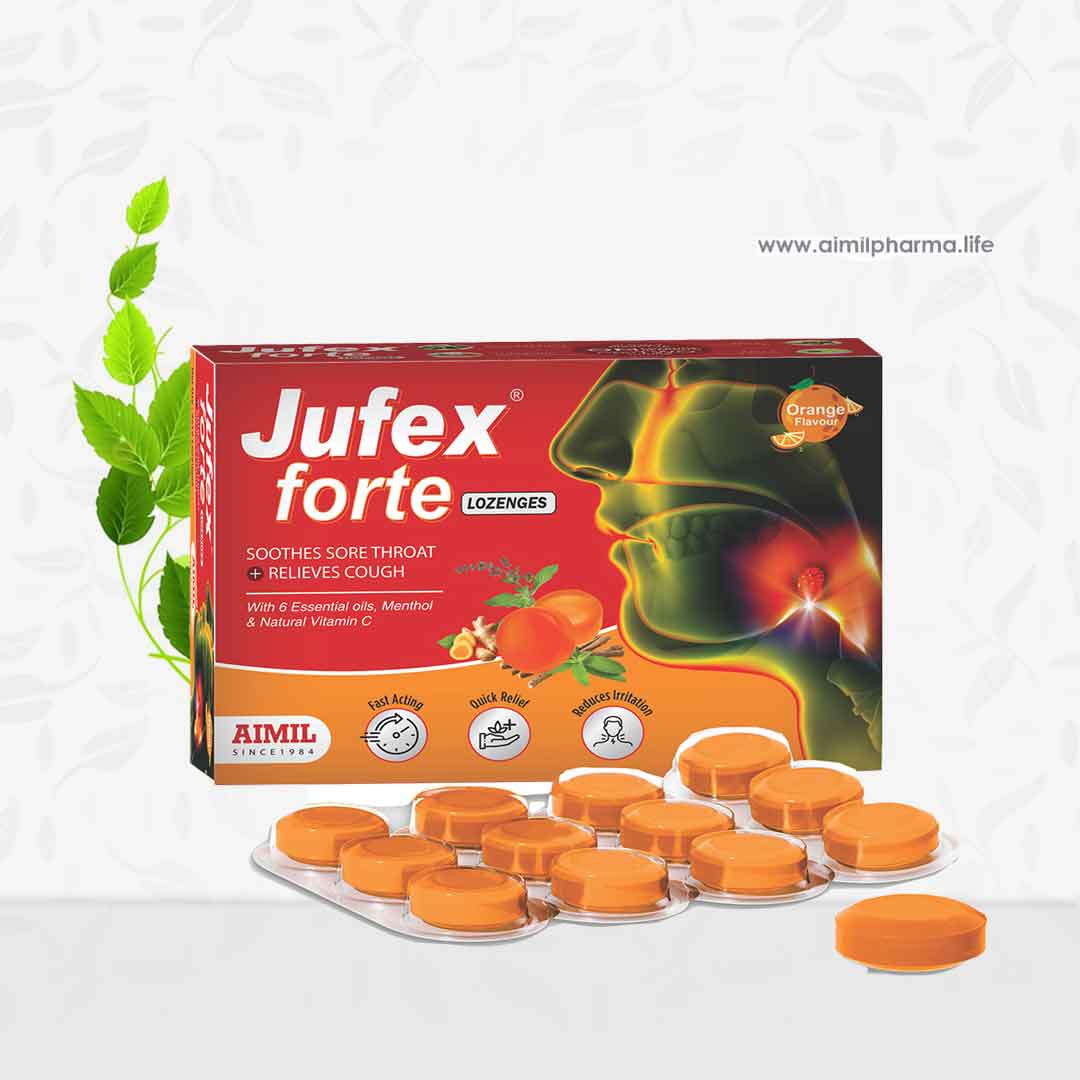 Aimil Jufex Forte Lozenges | Swadesiicart