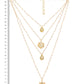 Ruby Raang Gold Kundan Layered Necklace | Swadesiicart