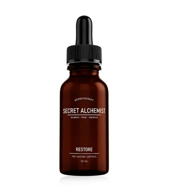 Secret Alchemist Restore Anti Greying Oil | Swadesiicart