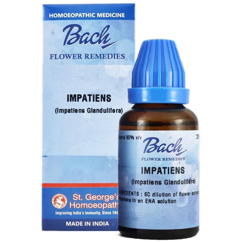St. George's Bach Flower Remedies Impatiens Dilution | Swadesiicart