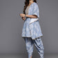 Ahalyaa Women's Traditional Wear Co-ods - Grey | Swadesiicart