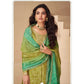 Teeya Creation Multi Color Chinnon Silk Digital Print With Embroidery Work Fully Stitched Palazzo Pair - Swadesiicart